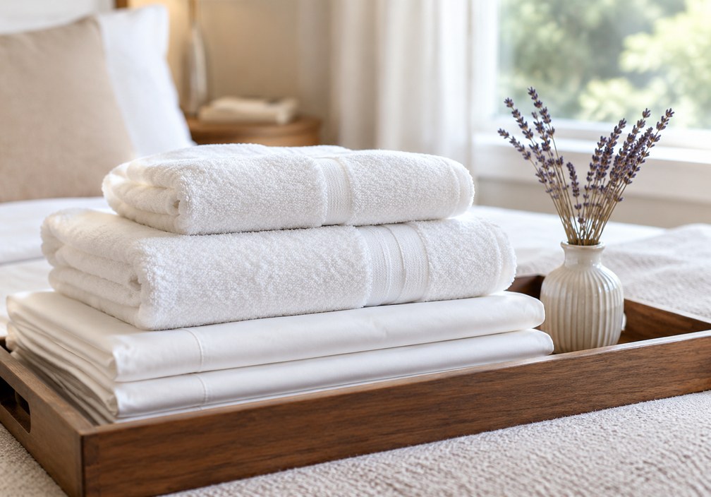 Hotel-grade linen