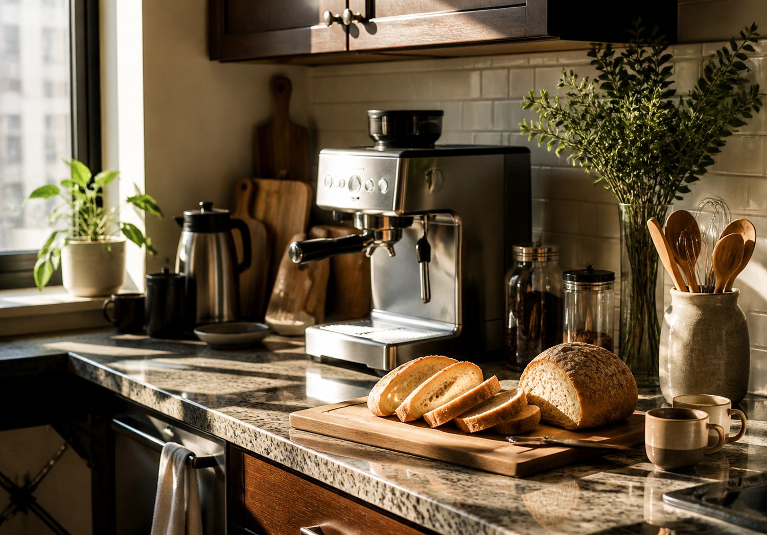Equipped kitchen